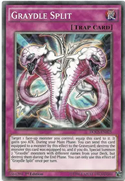 Graydle Split DOCS-EN075 Common Yu-Gi-Oh Card 1st Edition New - Image 1