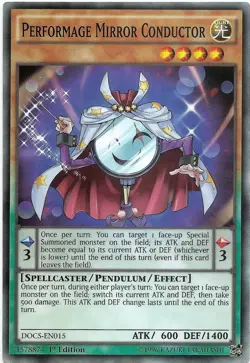 Performage Mirror Conductor DOCS-EN015 Common Yu-Gi-Oh Card 1st Edition New - Image 1