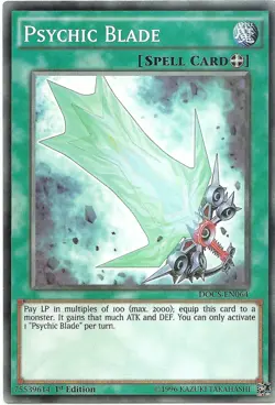 Psychic Blade DOCS-EN064 Common Yu-Gi-Oh Card 1st Edition New - Image 1