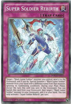 Super Soldier Rebirth DOCS-EN070 Common Yu-Gi-Oh Card 1st Edition New - Image 1