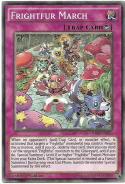 Frightfur March DOCS-EN067 Common Yu-Gi-Oh Card 1st Edition New - Image 1