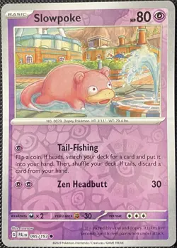 Slowpoke 085/193 Sv02: Paldea Evolved Reverse Holo - Pokemon Card - Image 1