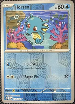 Horsea 010/064 Sv: Shrouded Fable Reverse Holo - Pokemon Card - Image 1