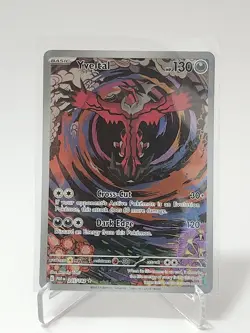 Pokemon Yveltal Card 205/182 SV04: Paradox Rift Illustration Rare - Image 1