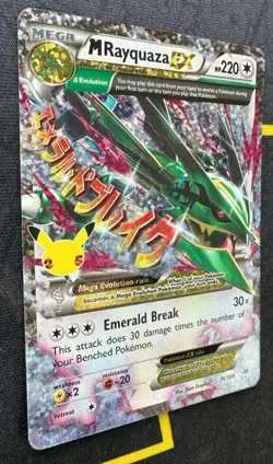 M Rayquaza EX 76/108 Celebrations Classic Collection Pokemon Card Near-Mint/Mint - Image 2