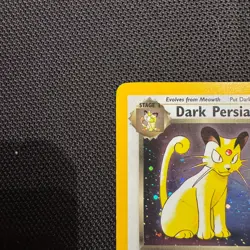 Dark Persian Pokemon Card WOTC Black Star Promo #17 Holo 2000 NM - Image 3