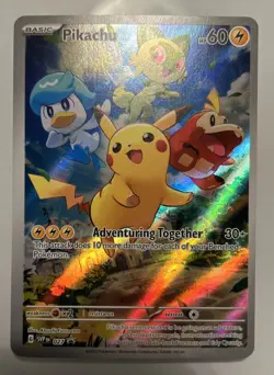 Pikachu 027 Sv: Scarlet & Violet Promo Cards Holo - Image 1