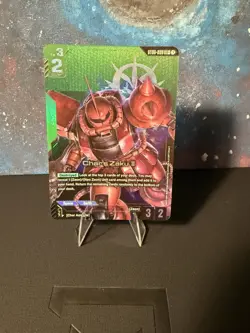 Gundam Card Game Char's Zaku II (LR+) - Starter Deck 03: Zeon's Rush (ST03) - Image 1