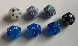 Magic: The Gathering MTG Spindown Die D20 Lot of 7 - Image 2