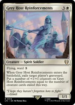 MTG Grey Host Reinforcements [The Lord of the Rings: Tales of Middle-Earth Comma - Image 1