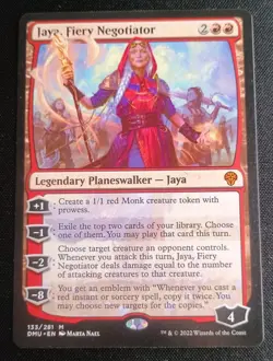 MTG Dominaria United - Jaya, Fiery Negotiator - Mythic Planeswalker - Image 1