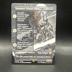Summon: Primal Odin (Borderless) Final Fantasy Regular - Image 1
