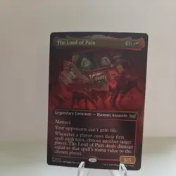 [1x] The Lord of Pain - Foil - Borderless Near Mint, English Duskmourn: House of - Image 1