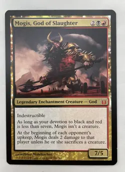 Mogis, God of Slaughter x1 MTG Born of the Gods 1x Magic Excellent Light Play - Image 1