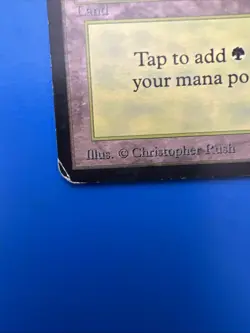 Vintage~MTG💥Forest💥Limited Edition~Beta~1993 - Image 5