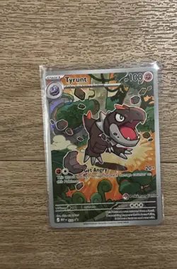 Pokemon Stamped Pokemon Center Tyrunt 070 Perfect Order NM - Image 1