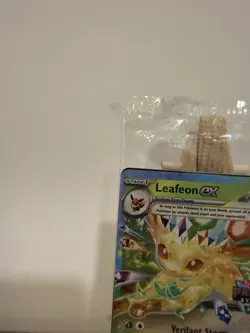 Pokemon TCG Leafeon EX 006/131 STAMPED PROMO Card Prismatic Evolutions SEALED - Image 2