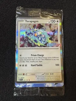 Terapagos [Horizons] Sealed Pokemon Card - Surging Sparks - 161/191 READ! - Image 1