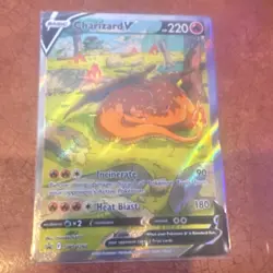 The Pokemon Company Charizard V SWSH260 Promo Full Art Holo Pokemon TCG Card - Image 1