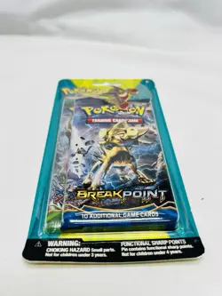 Xy Break point and Fates Collide With Gengar Pin Pokemon Blister Booster Pack - Image 3