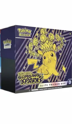 Pokemon S&V Surging Sparks ETB - Brand New Factory Sealed IN HAND - Image 1
