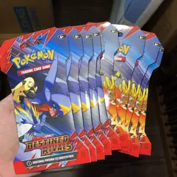 Pokemon TCG - SV10 Destined Rivals DRI Sleeved Booster Pack Blister - Lot of 10 - Image 1