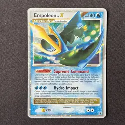 Empoleon LV.X DP11 Diamond and Pearl Promo Pokemon Card - Image 2