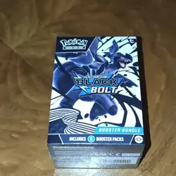 Pokemon TCG Scarlet & Violet Black Bolt Booster Bundle Box Zekrom 2025 - Image 1