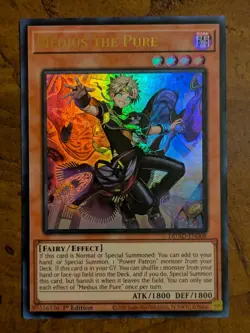 Medius the Pure DUAD-EN008 Ultra Rare 1st Edition Near Mint Yu-Gi-Oh! - Image 1
