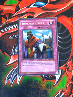 Imperial Order - PSV-104 - Secret Rare - Unlimited Edition Yugioh - Image 1