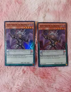 2X Yu-Gi-Oh! Lector Pendulum, the Dracoverlord PEVO-EN060 1st Edition Super Rare - Image 1