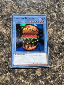 Yu-Gi-Oh! Hungry Burger WISU-EN041 Super Rare 1st Edition Near Mint Condition - Image 1