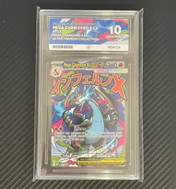 ACE 10 Mega Charizard X EX 023 Ultra Premium Collection UPC Pokemon Full Art - Image 1