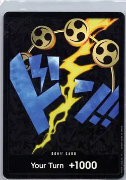 DON!! Card (Enel) Premium Booster -The Best- - One Piece Card Game - NM - Image 1