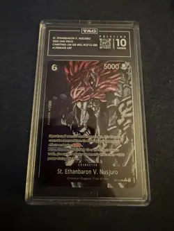 2025 ONE PIECE OP13 #080 ST. ETHANBARON V. NUSJURO PRISTINE 10 TAG - Image 1