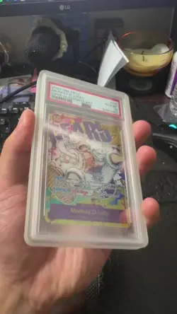 2023 One Piece New Era Monkey.D.Luffy Secret Rare Alt Art #OP05-119 PSA 10 - Image 2