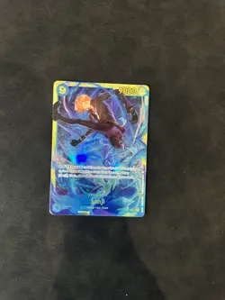 One Piece TCG Sanji OP06-119 SEC Alt Art - Wings of the Captain - M/NM English - Image 1