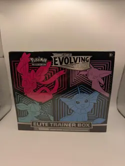 Pokemon TCG: Sword & Shield Evolving Skies Elite Trainer Box ETB Factory Sealed - Image 1