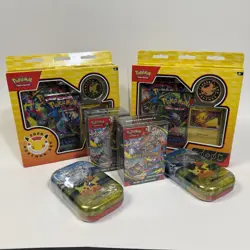 Pokemon Day 2026 Sealed Lot (2x Boxes, 2x Bundles, 2x Tins) NEW - Image 1