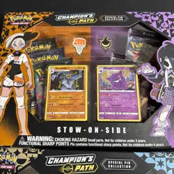 Champion's Path Pin Collection Pokemon TCG: Stow-On-Side & Circhester Lot Gengar - Image 3