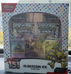 Pokemon Scarlet & Violet 151 Alakazam EX Collection Box - Image 1
