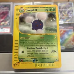 Pokemon Jumpluff Holo Rare Aquapolis H13/H32 2002 LP - Image 1