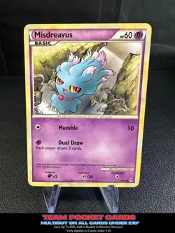 Misdreavus 65/95, HGSS Call of Legends, Pokemon, LP - Image 1