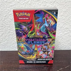 Pokemon Mega Evolution Phantasmal Flames Booster Bundle Box Mega Charizard X - Image 1