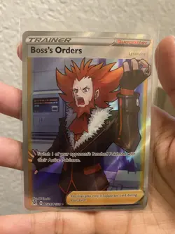 Pokemon TCG Boss’s Orders-Lysandre TG24/TG30 Lost Origin NM - Image 1