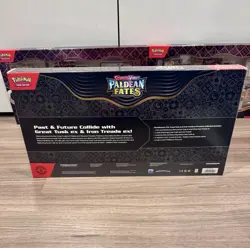 Pokemon Paldean Fates Great Tusk Ex Premium Collection Box 3X Set New Sealed - Image 3