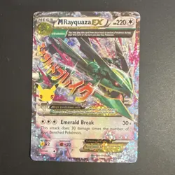 Pokemon TCG M Rayquaza EX Celebrations Classic Collection Holo 76/108 - Image 1
