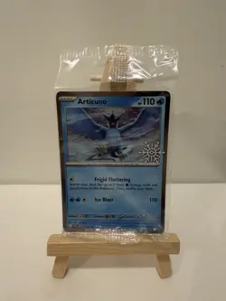 Pokemon ARTICUNO (032/159)Holiday Calendar Festive StampSnowflake SEALED. - Image 1