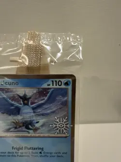 Pokemon ARTICUNO (032/159)Holiday Calendar Festive StampSnowflake SEALED. - Image 4
