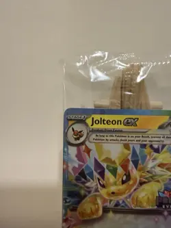 Pokemon TCG Prismatic Evolutions Jolteon EX 030/131 STAMPED Promo Sealed - Image 2